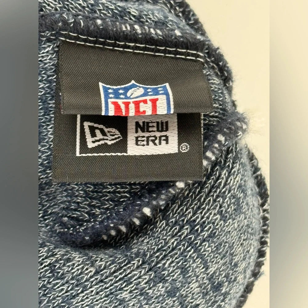 New Era NFL Seattle Seahawks striped Logo, Cuffed Beanie Skull Cap (Unisex)